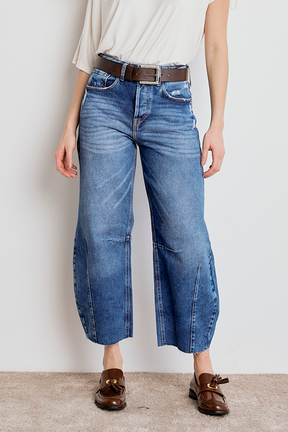 CALCA BARREL JEANS