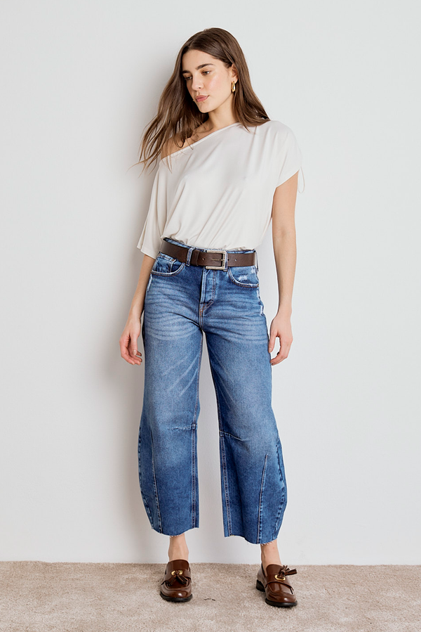 CALCA BARREL JEANS