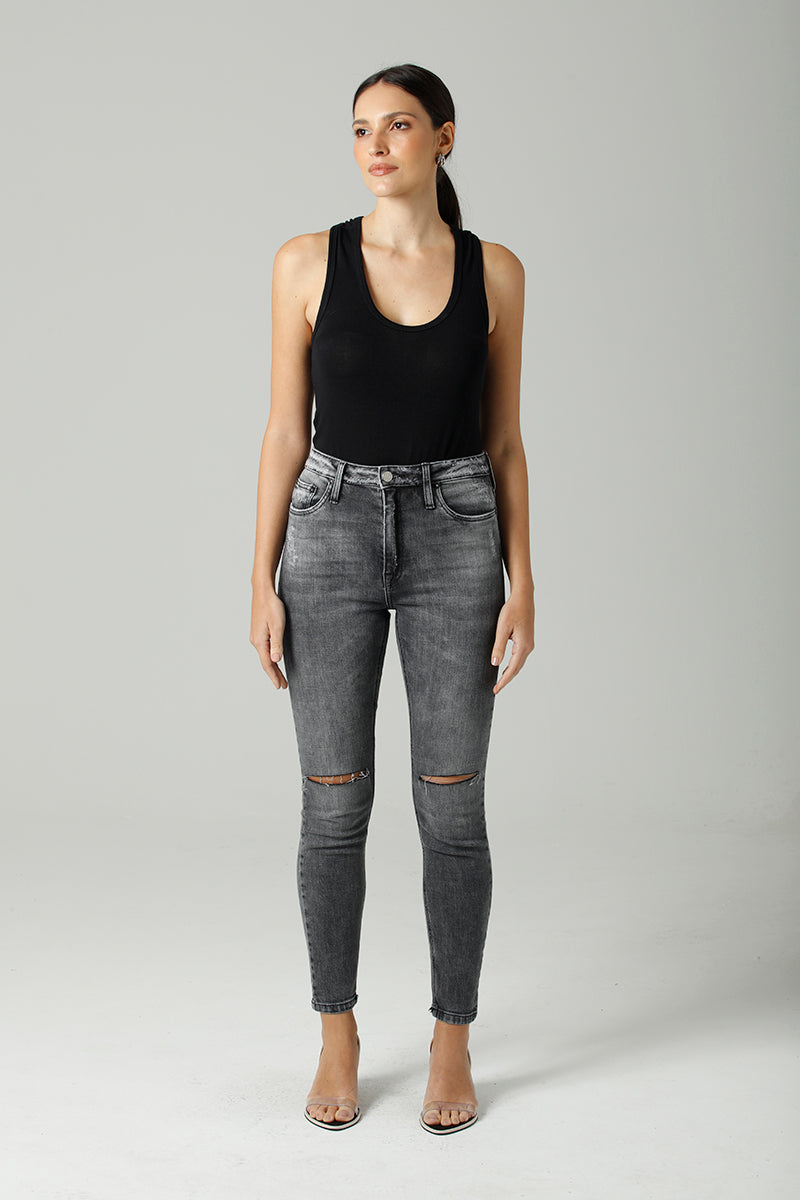 CALCA SKINNY JEANS BLACK