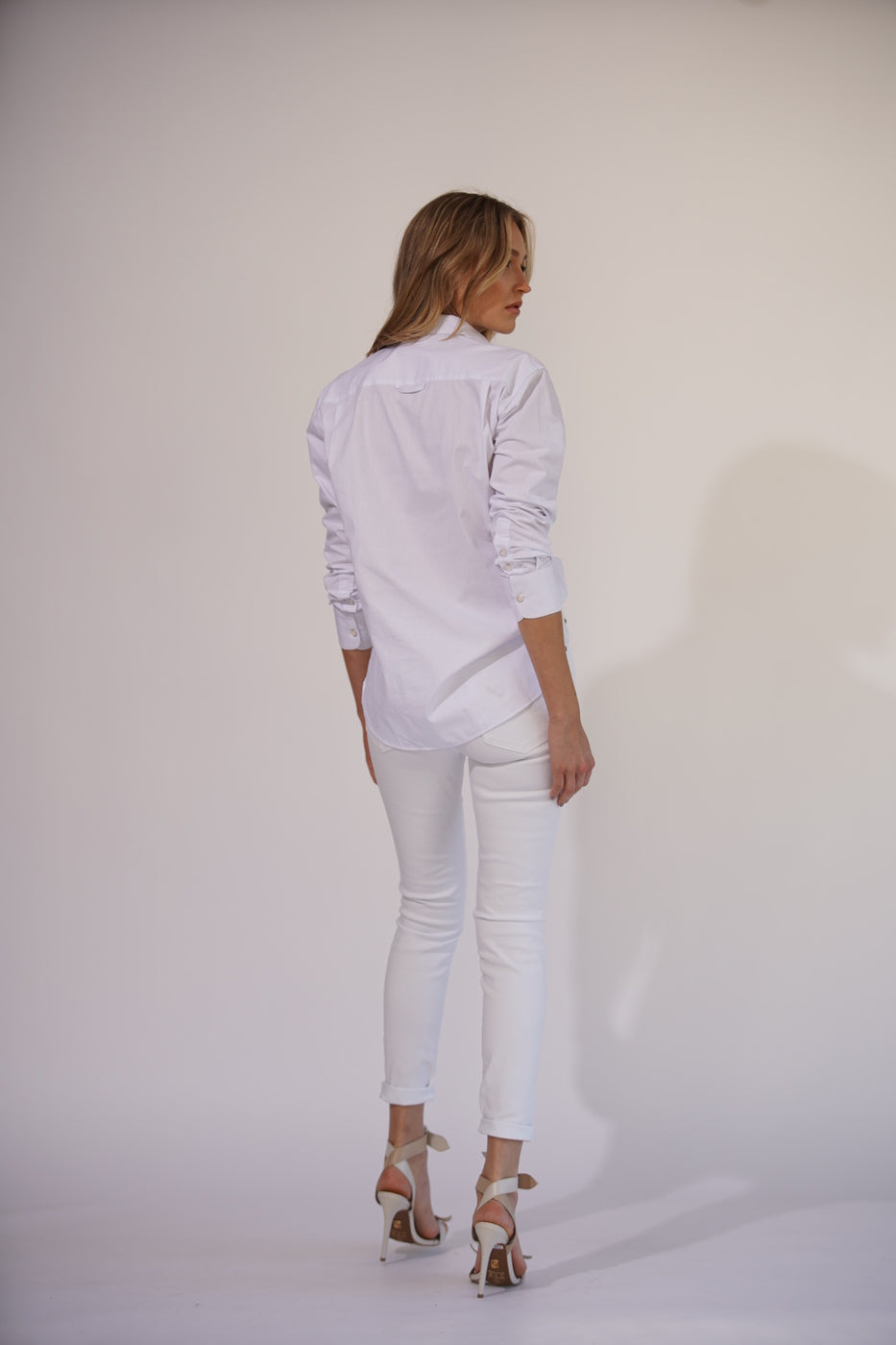 CALCA SKINNY SARJA BRANCO