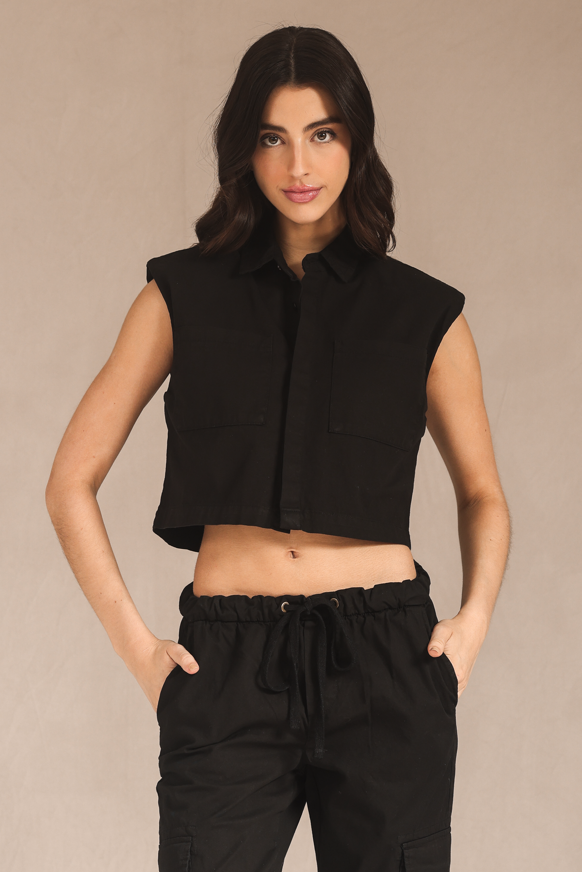 Camisa Cropped Margot