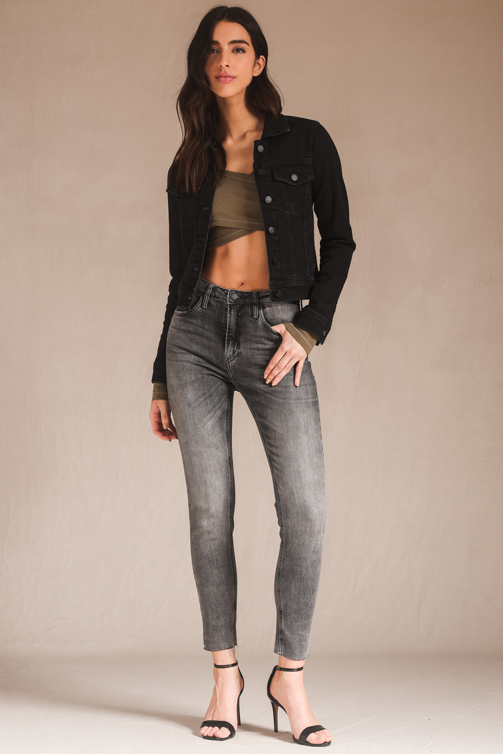 Calça Skinny Everly Jeans Black