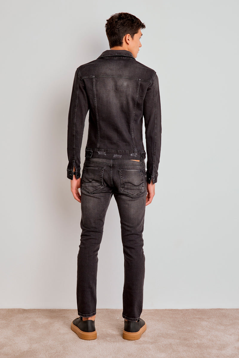 Calca Slim Aidan Jeans Black