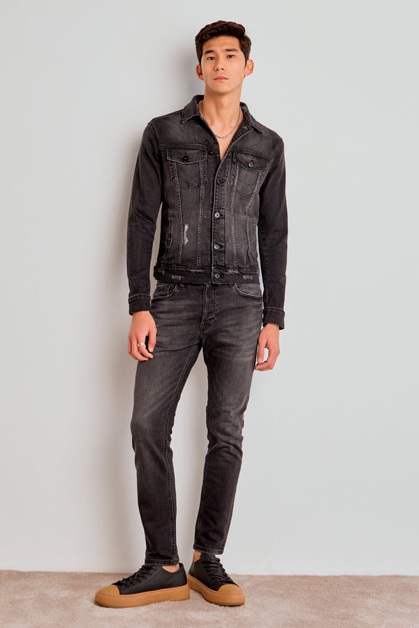 Calca Slim Aidan Jeans Black