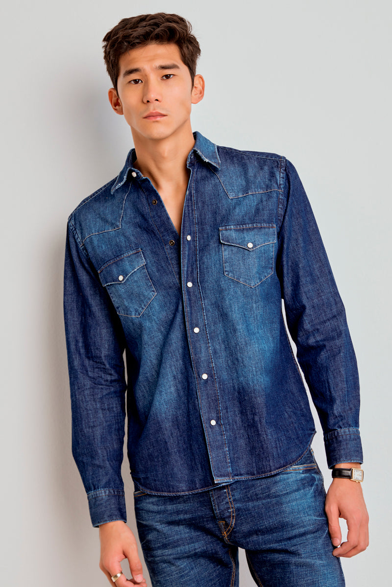 Camisa Jacob Jeans Escuro