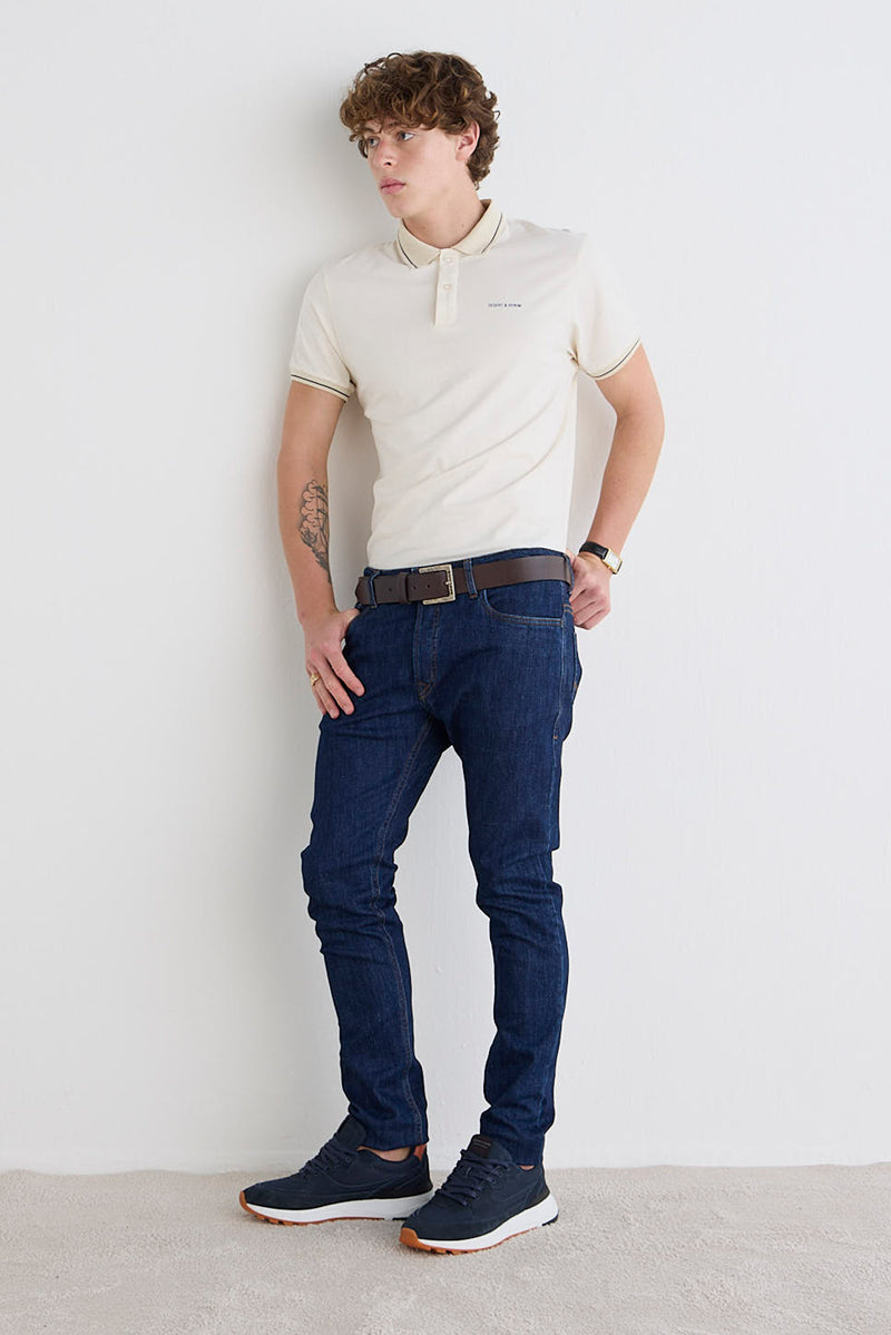 Calça Slim Jeans Amaciado Masculino