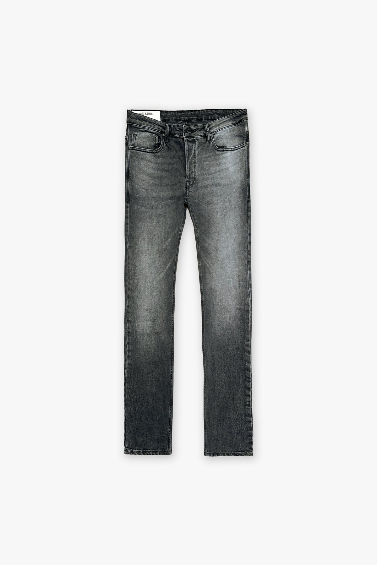 Calça Slim Masculina Jeans Black Estonado