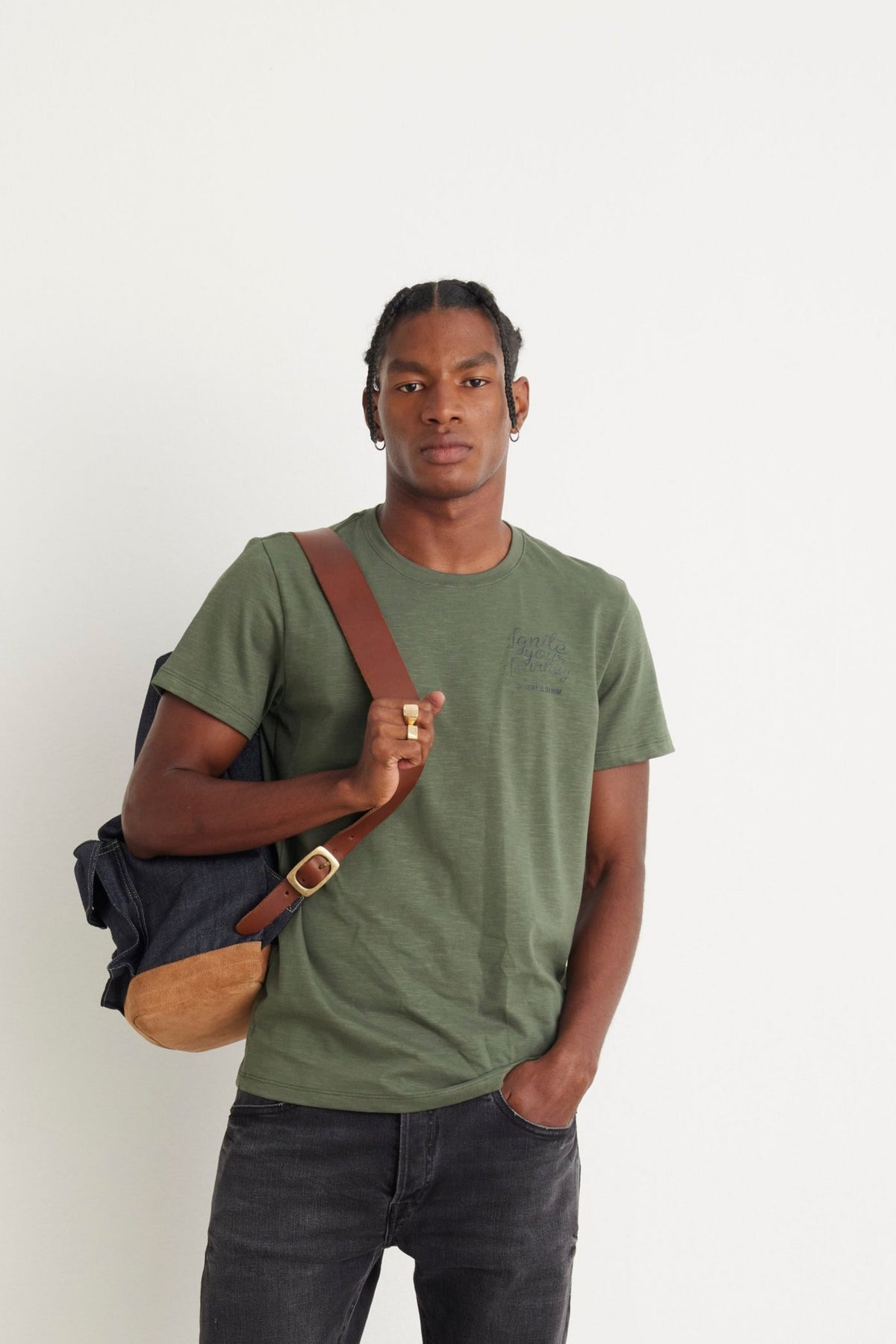 Camiseta Slim Ingnite Your Journey Verde