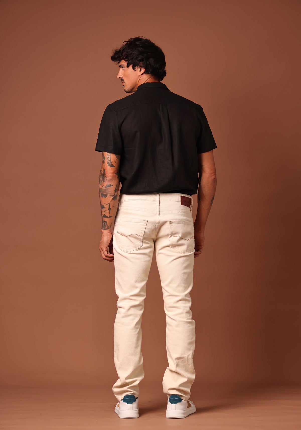 Calça Basic Comfort Sarja Masc