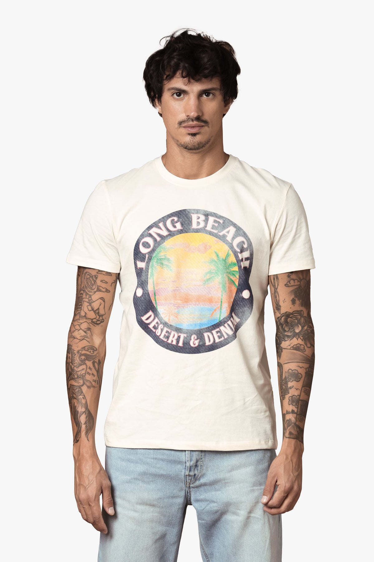 Camiseta Slim Long Beach Masc