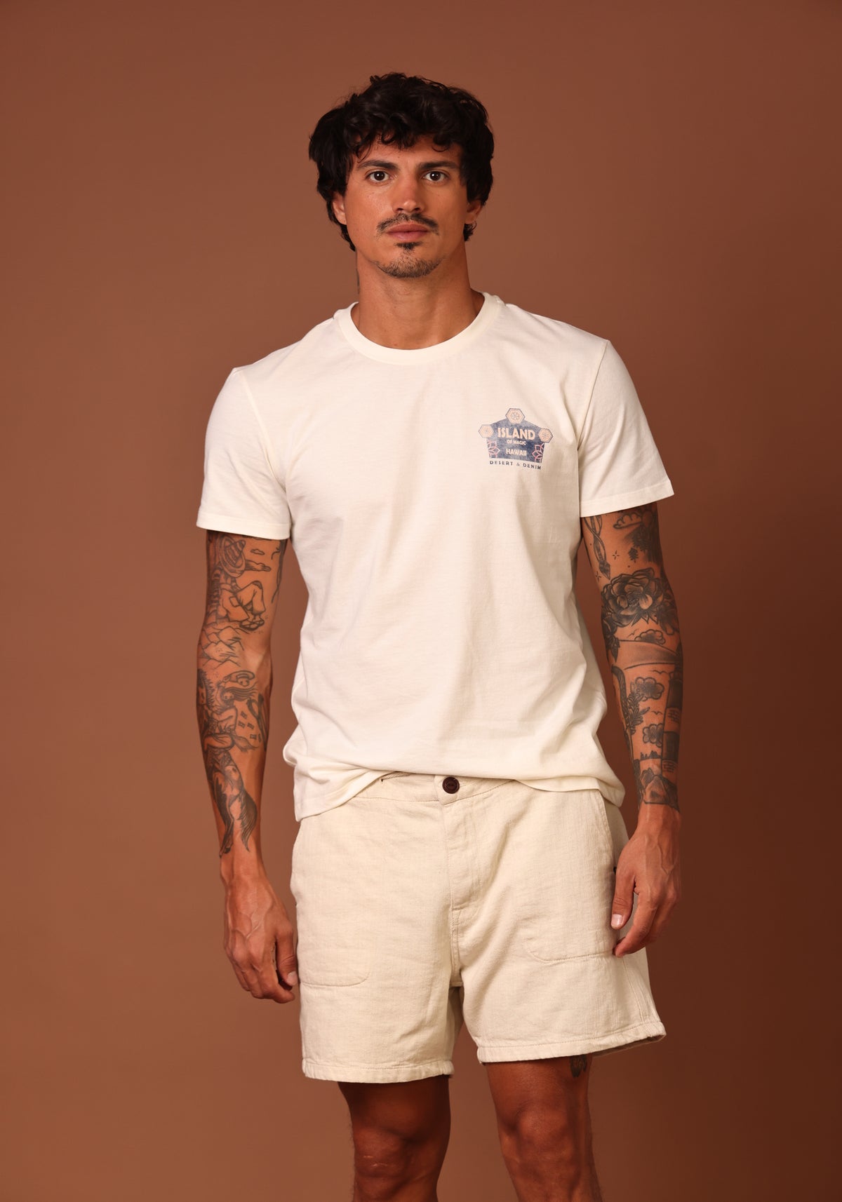 Camiseta Slim Island Masc