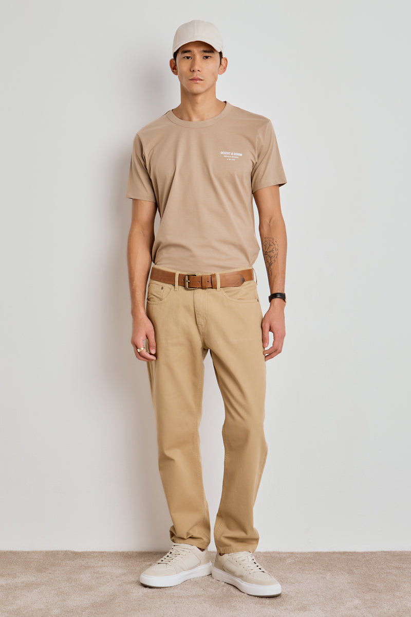 CAMISETA DESERT & DENIM MASC - KAKI