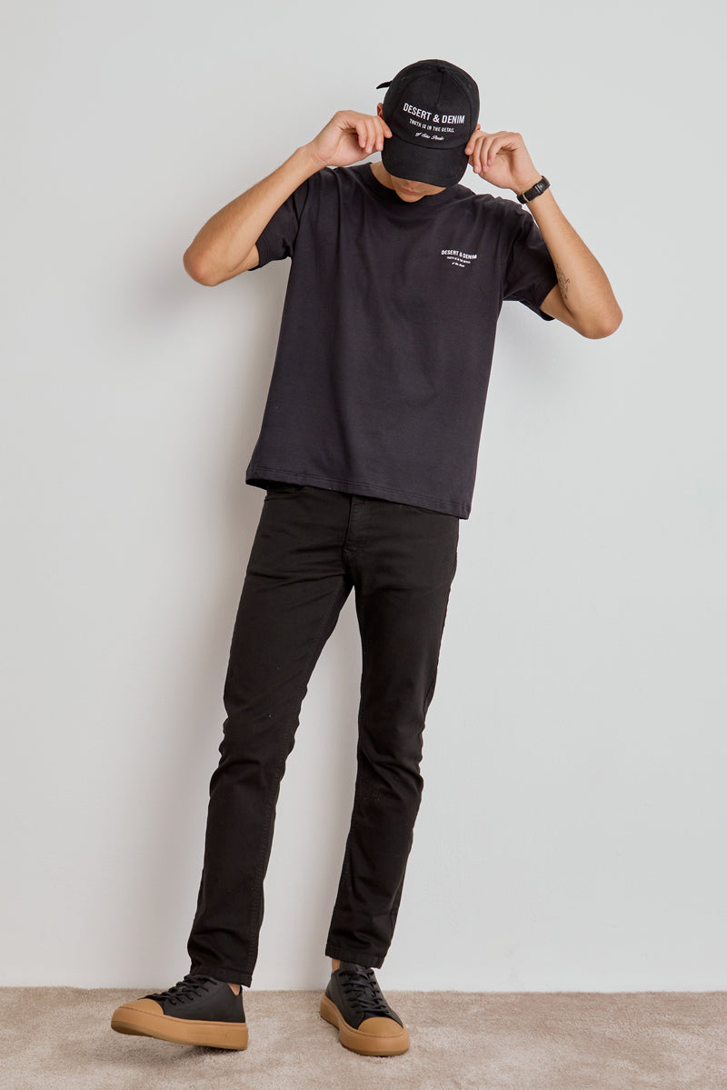 CAMISETA DESERT & DENIM MASC - PRETO