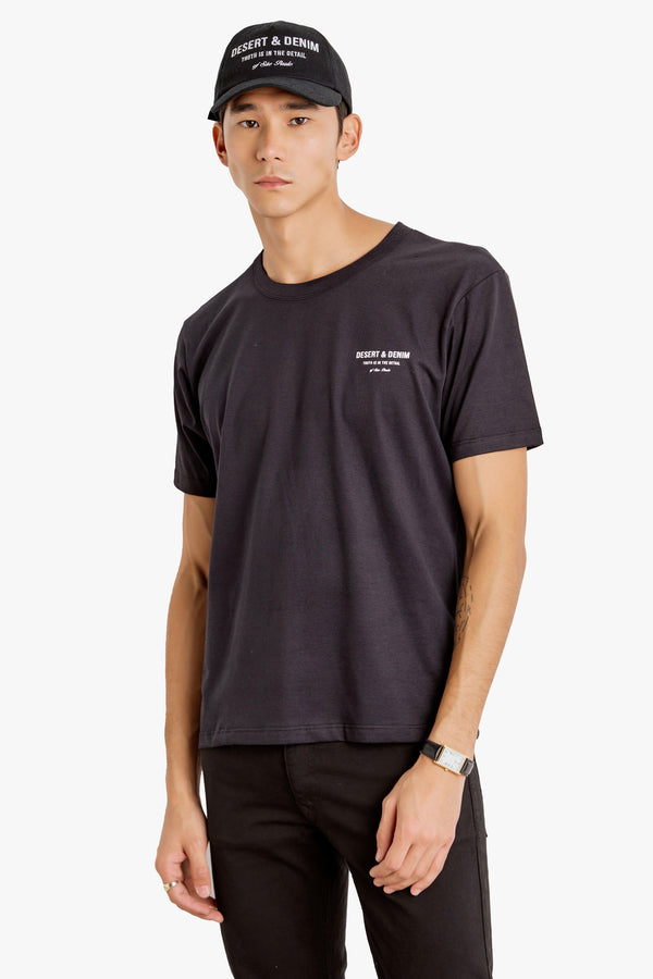 CAMISETA DESERT & DENIM MASC - PRETO